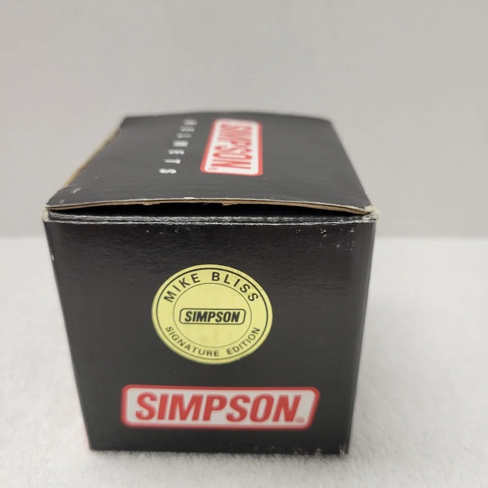 Mike Bliss Team‎ ASE 1:4 Simpson Mini Helmnet Signature Edition 1996 new w/ box